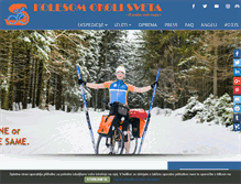 Tablet Screenshot of bikingtheglobe.net